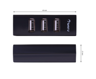 SHIRU HUB USB 2.0 4xUSB - 338290 - zdjęcie 2
